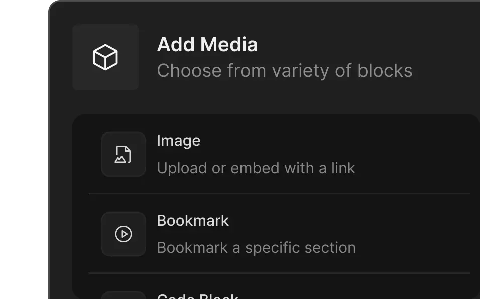 Modular API Guides